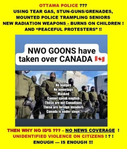 NWO taken over canada