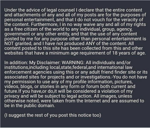 Disclaimer