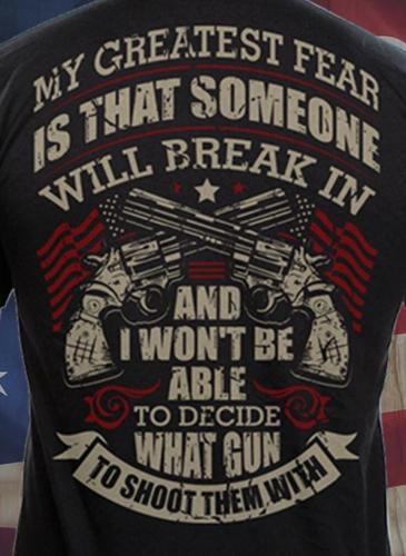 MY BIGGEST FEAR WHICH GUN
