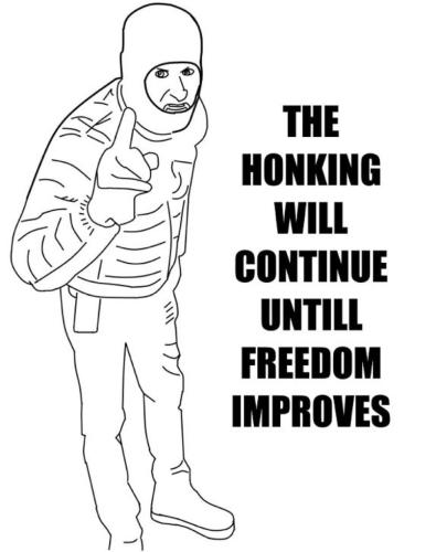 HonkingContinueUntilFreedomImproves