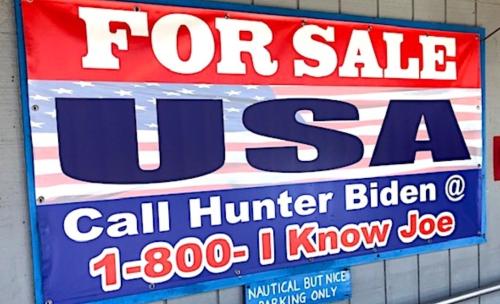 Selling out USA Biden