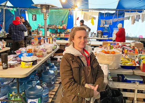 Angel Godsoe owner of the base camp