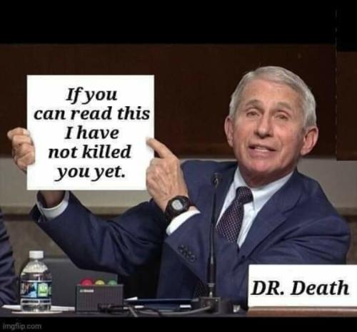 FAUCI IF YOU CAN READ THIS