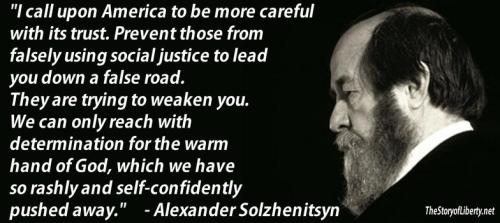 Alexander Solzhenitsyn road to communism