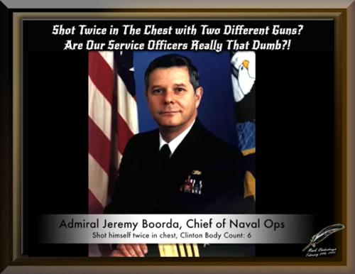 Clinton Body Count ~Cheif of Naval Ops~