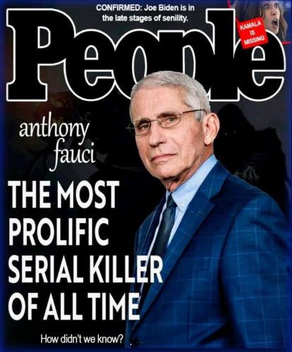 People Magazine Fauci Serial Killer