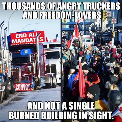 THOUSAND OF ANGERY TRUCKERS