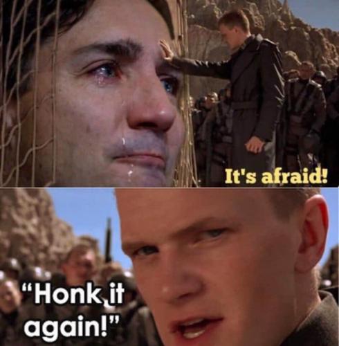 BE AFRAID TRUDEAU