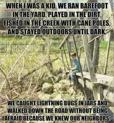 WHEN I WAS A KID