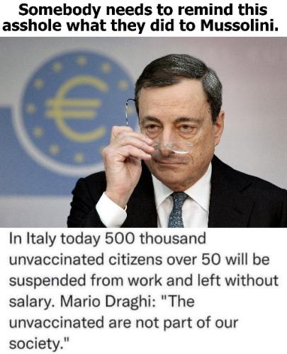 SMALL Somebody needs to remind this asshole what they did to Mussolini