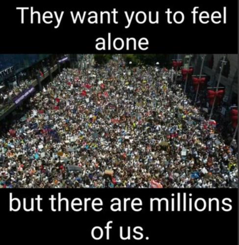 THEY WANT YOU TO FEEL ALONE