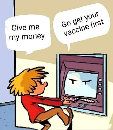 You will be stopped from withdrawing your money