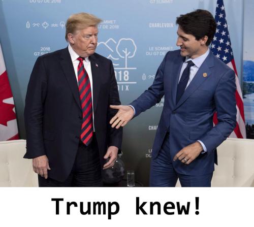Trump Trudeau