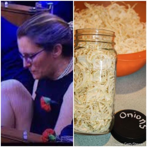 Chrystia Freeland toe nails pasta