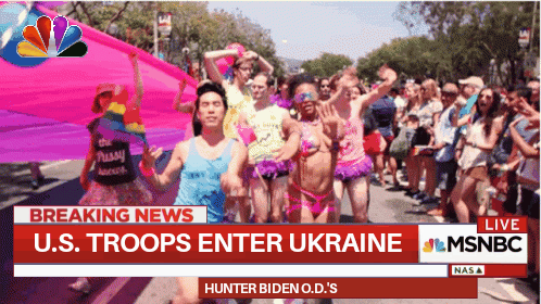 woke troops enter Ukraine