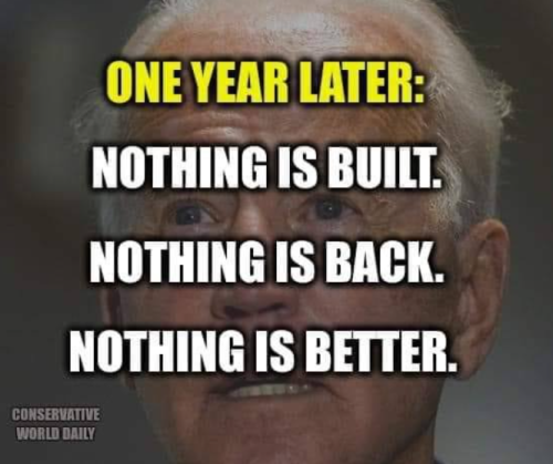 ONE YEAR LATER