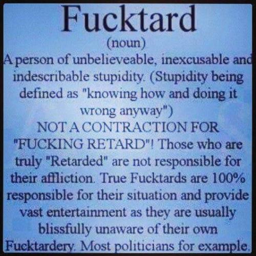 FUCKTARD