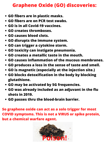 Graphene Oxide Poison