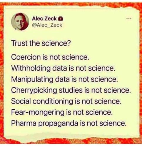TRUST THE SCIENCE