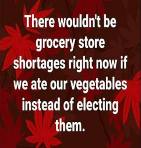 There wouldn't be grocery store shortages