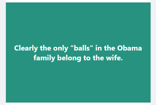 Obama balls