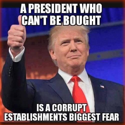 trump can't be bought