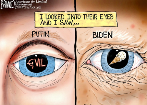I looked into their eyes