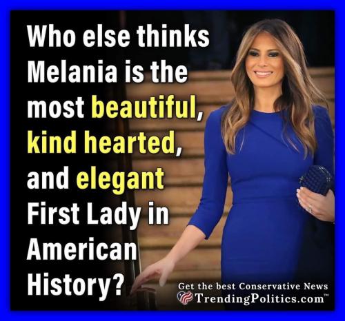 First Lady Melania