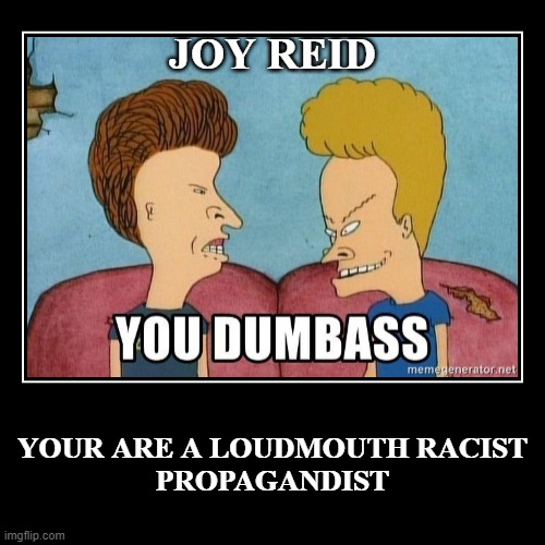 BEVISBUTTHEADJOYREIDLOUDMOUTHRACISTPROPAGANDIST