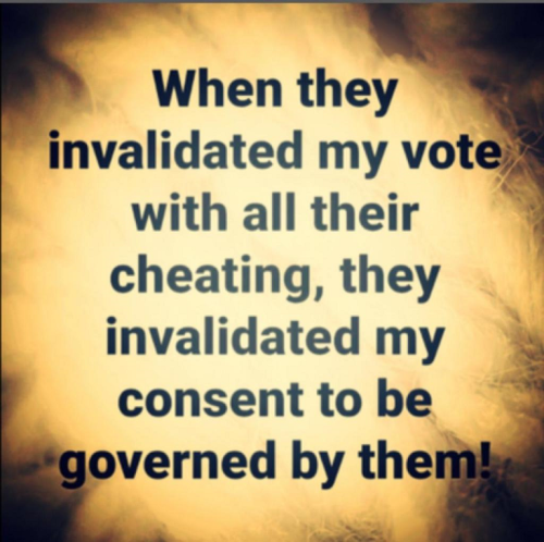 When they invalidated my vote