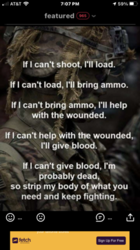 IF I CAN'T SHOOT
