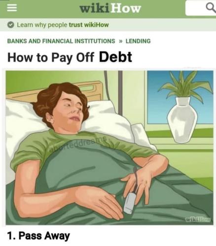 debt