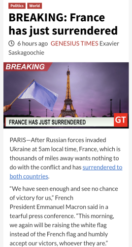France surrenders