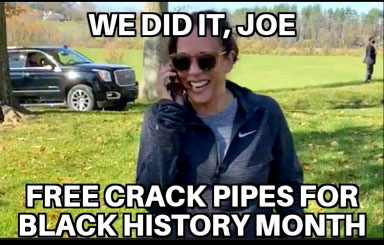 Free Crack Pipes for Black History Month