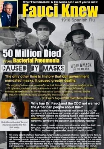 Fauci knows about masks