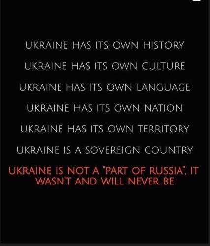Ukraine is not Russia