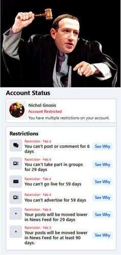 FakeBook Account Restrictions ~Feb 4th 2022~ 2