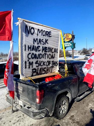 Truck Sign ~Sick of This ShiT