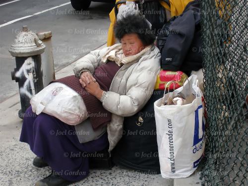 LIVING ON THE STREET IN NEW YORK