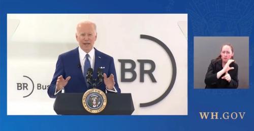 Biden Says the Quiet Part Out Loud: “There’s Going to be a New World Order Out There and We’ve Gotta Lead It”