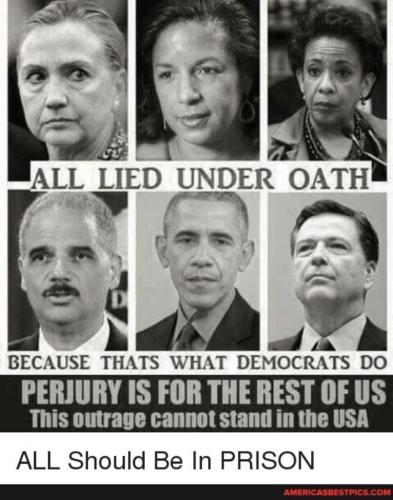 lied under oath