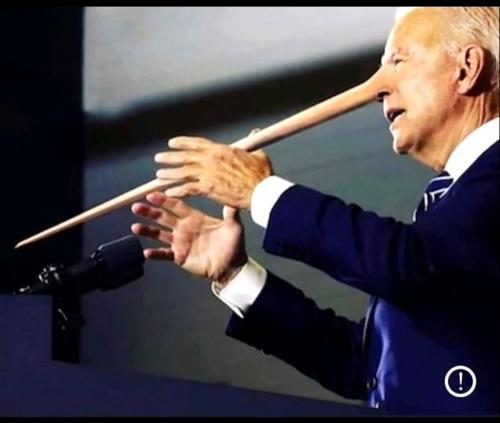 Biden's Pointy Nose