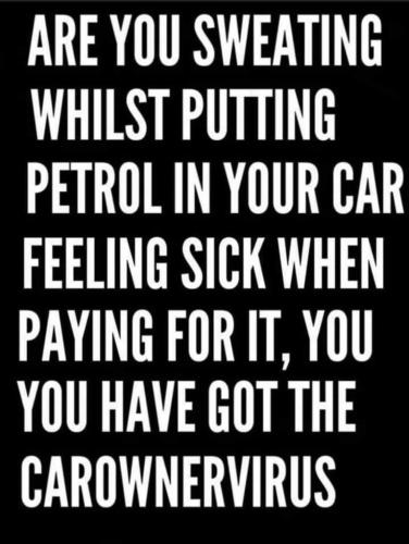 Putting gas in your car makes ya sick
