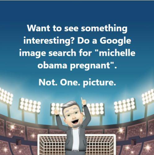 michael obama pregnant
