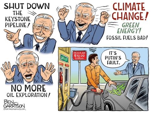 Ben Garrison Biden It's Putin's Fault