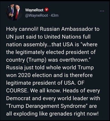 Trump won -Russia to UN