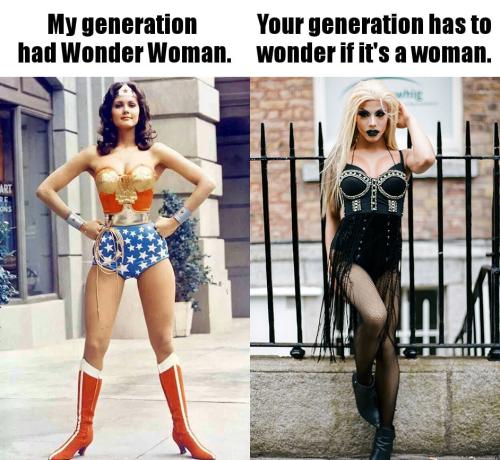My generation had Wonder Woman
