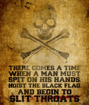 Hoist the black flag