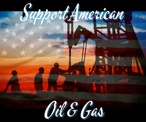 Support American gas and oil