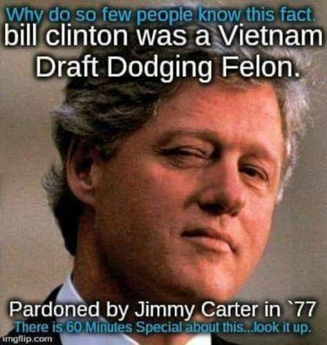 Draft Dodger Clinton